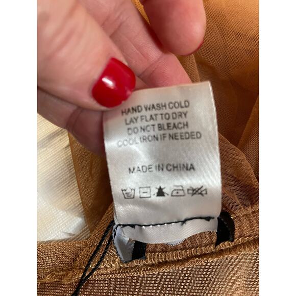 NWT Rehab Lab Top Cropped Halter Bra Sexy Small Women's Club Blouse - Picture 4 of 9